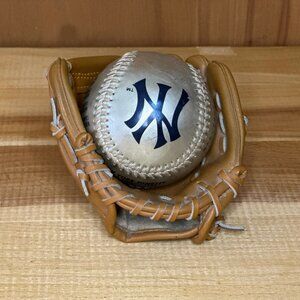 New York Yankees 100th Anniversary Limited Edition Baseball w/ Glove /5000
